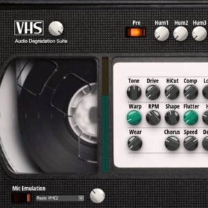 VHS Audio Degradation Suite